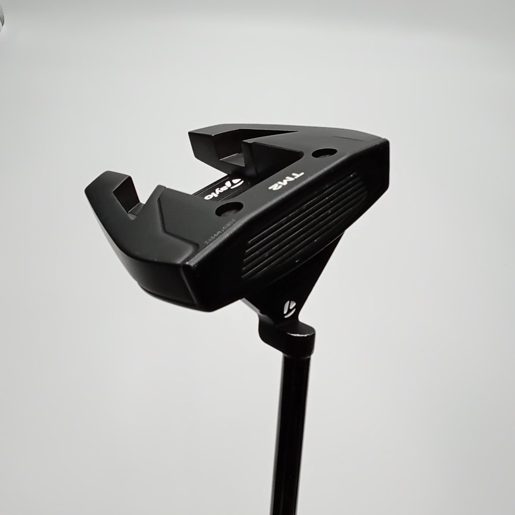 テーラーメイド/SPIDER GT BLACK TM2 トラスヒール/スチールシャフト：TaylorMade STEPPED BLACK  PUTTER｜アルペングループオンラインストア